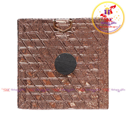 3x3 Wooden Fridge Magnet
