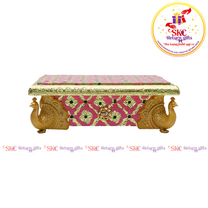 7x5 Meenakari Peacock leg Patla