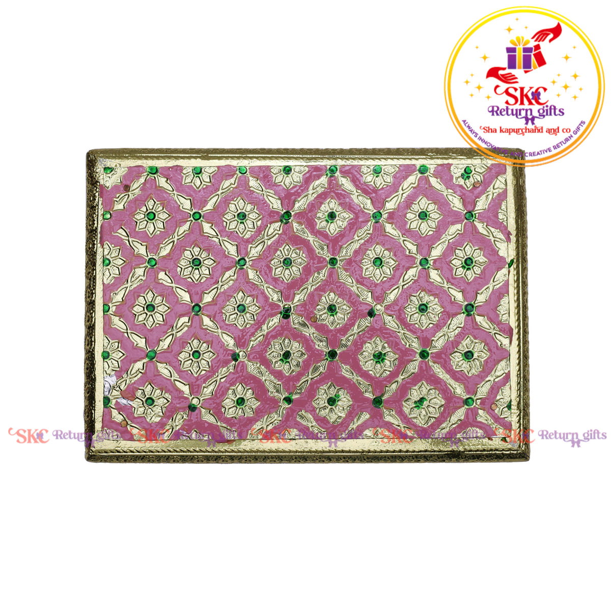 7x5 Meenakari Peacock leg Patla