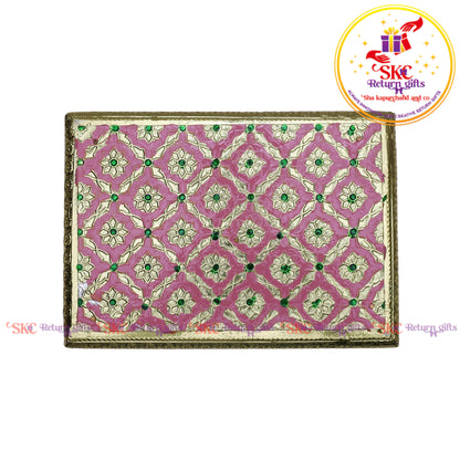 7x5 Meenakari Peacock leg Patla