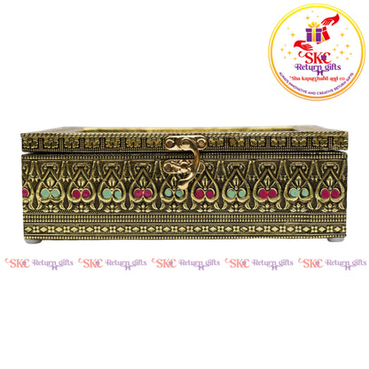 7x5 Tanjore Digital Art Jewelry Pooja Box