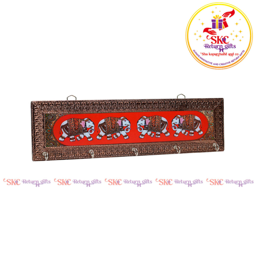 Shubh Swagat Gajraj Key Holder