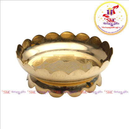 Aishwarya Sri Chakra Brass Bowl
