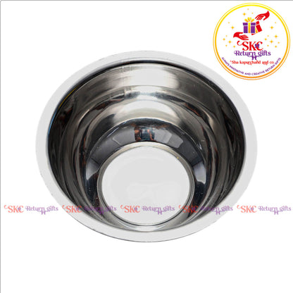 Floral Printed Stainless Steel Bowl
